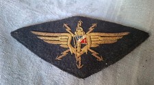 Rare Insigne Brevet aviation Pilote Ww2 Insigne Tissu