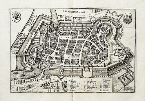 Lunebourg basse saxe ville vue - basse-saxe,