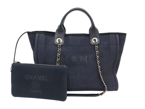 Sac main chanel deauville - a,