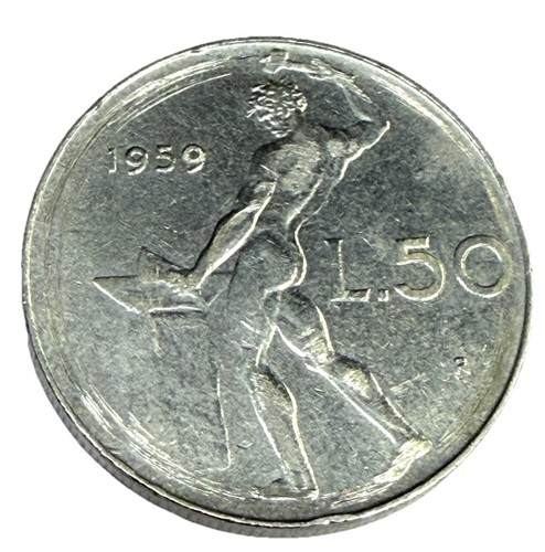 Pièce lire 1959 - 50,