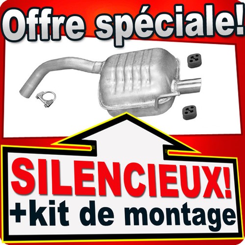 Silencieux arriere pour alfa - silencieux,