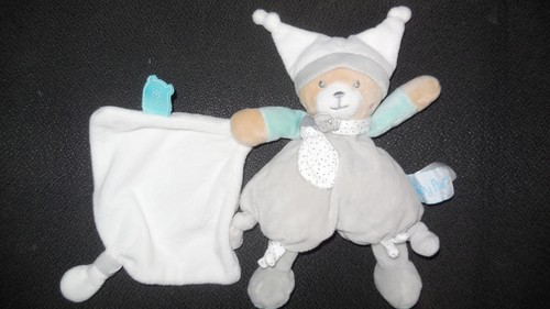 Doudou peluche ours polochon - doudou,