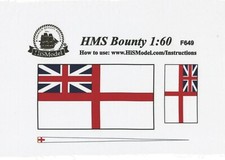 Mantua HMS Bounty 1:60 - set of flags