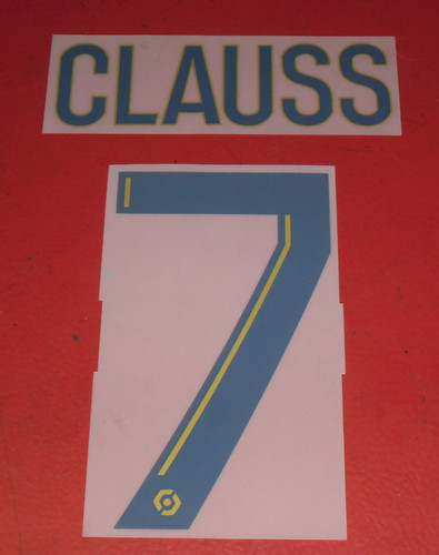 Flocage officiel clauss - clauss, n°7