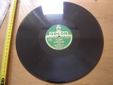 Disque 78 Tours 25 cm LOUIS ARMSTRONG Jazz 279.826 ODEON Heebie jeebies Muskrat