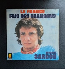 45 tours Michel Sardou « Le