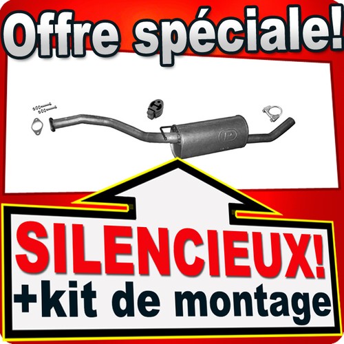 Silencieux intermédiaire pour - silencieux,