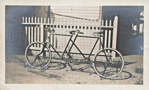 Vélo tandem précoce - tandem, À