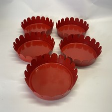 5 IKEA SOMMAR Red Metal Plant