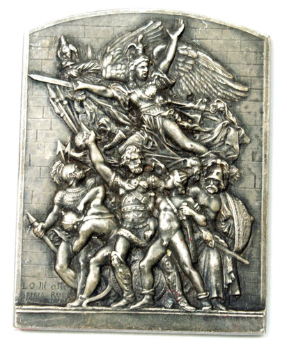 Médaille plaque 2e - (fr1),
