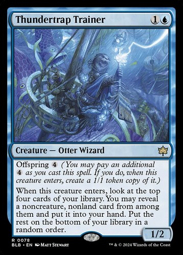 Mtg thundertrap trainer - mtg, [blb]
