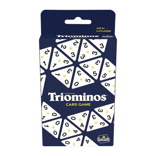 Triominos card game - card, jeu
