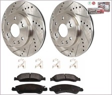 2x DISQUES DE FREIN PERCÉS