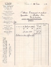 1921 ANCIENNE MAISON GODIN - M. MAINAUD ET DUBOUIS A CHARLIEU