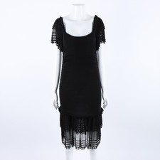 CHANEL Robe en dentelle