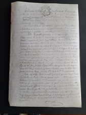 Vendée 1786 Acte notarié relatif à une maison 6, Rue des Loges Fontenay le Comte