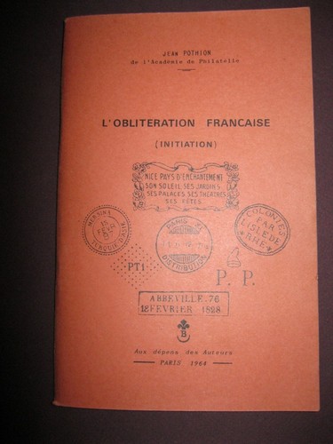 Jean pothion oblitération - pothion, l'oblitération
