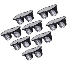  Boîte de rangement 8 pièces poulies boîte roue inférieure roulette de boîtier