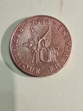 PIECE 10 FR  - FRANCE - ROLLAND GAROS - 1988 - N°320