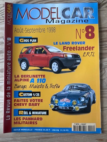 Model car magazine aout - model,