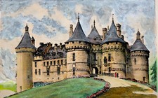 Assez Vieux Couleur Gravure À