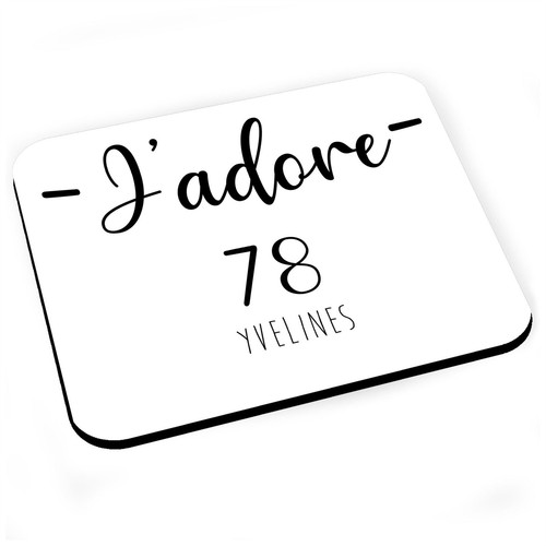 Tapis souris adore - j'adore, 78
