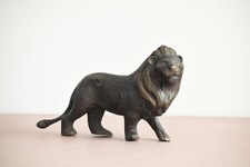 17.8cm Lion Bronze Statue