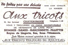 Ancien buvard publicitaire - ,