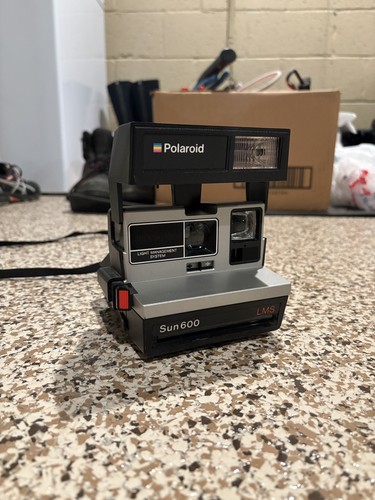 Vintage polaroid sun 600 lms - vintage,