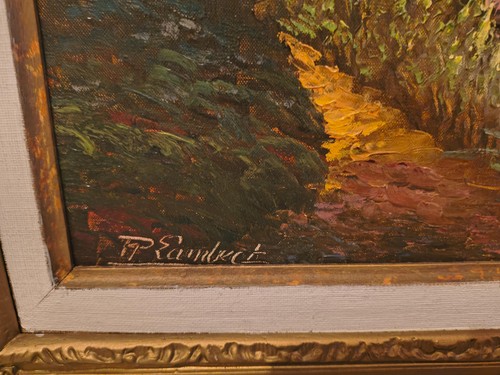 Tableau peinture huile r - tableau,