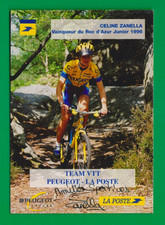 CYCLISME carte cycliste CELINE