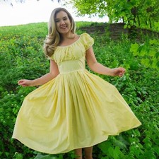 Robe Dirndl 'Facile à Coudre' Style Marilyn Monroe Années 50 - Plusieurs Tailles