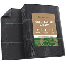 20m² Toile de paillage Anti