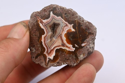 Lithophyse agate nowy koscioł - agate,