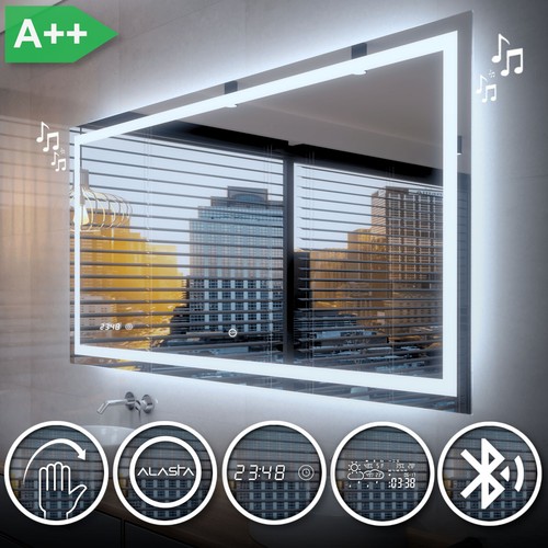 Miroir salle bain lumineux - miroir, de