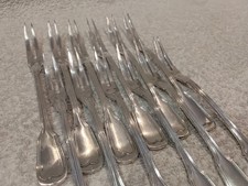 12 fourchettes à escargot