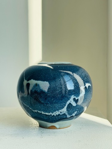 Vase boule bougeoir - vase, taizé