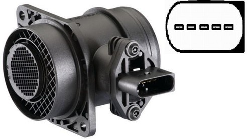 Debimetre masse air - masse, d'air