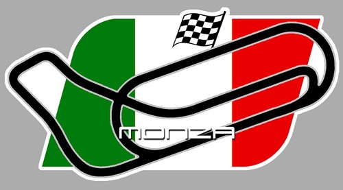 Autocollant circuit monza - autocollant,