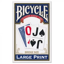 Bicycle Grandes Cartes À Jouer – Dos Bleu
