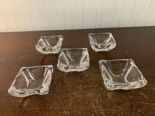 Salières signée cristal - salières,