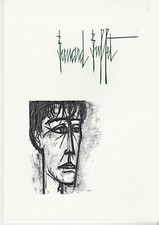 - document  1er jour tableau  Bernard Buffet   75 Paris 1978