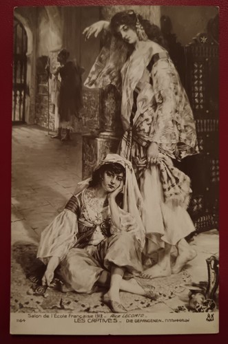 Vintage french postcard - vintage,