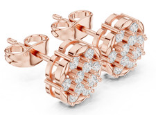 Boucles d'oreilles certifiées