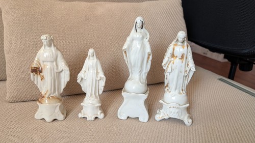 Lot statues religieuses - 4,