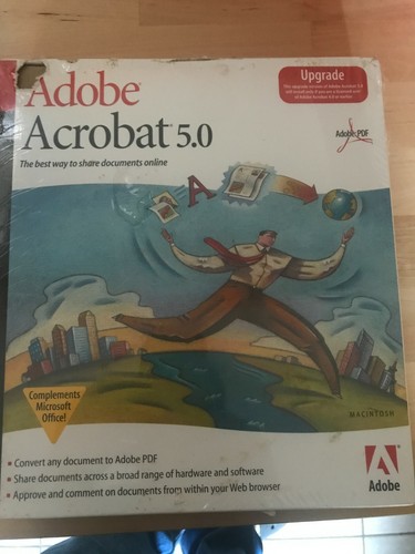 Adobe acrobat upgrade - adobe,