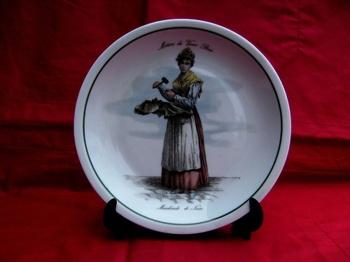 Assiette metiers vieux - assiette,