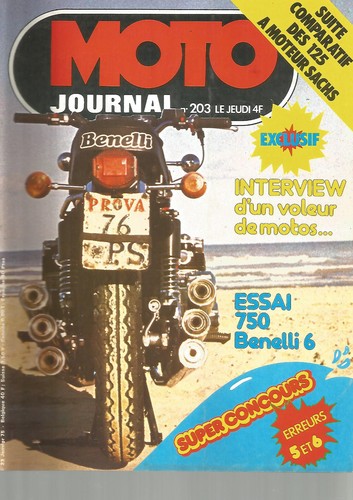 Moto journal 203 comp - journal, comp.