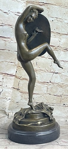 Statue bronze guerrier - statue,