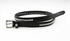 Sangle Unisexe Équitation Cuir Avec Clincher Leather Belt